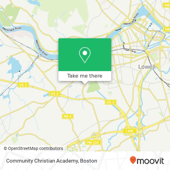 Mapa de Community Christian Academy