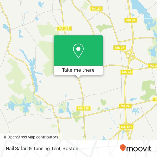 Nail Safari & Tanning Tent map