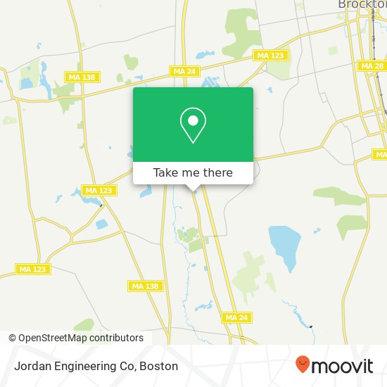 Mapa de Jordan Engineering Co