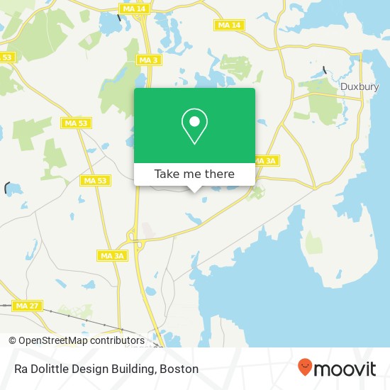Mapa de Ra Dolittle Design Building