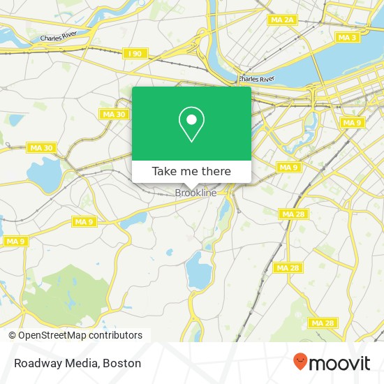 Roadway Media map