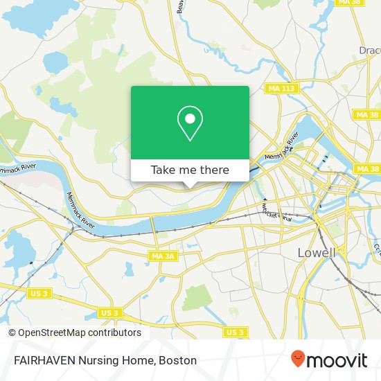 Mapa de FAIRHAVEN Nursing Home