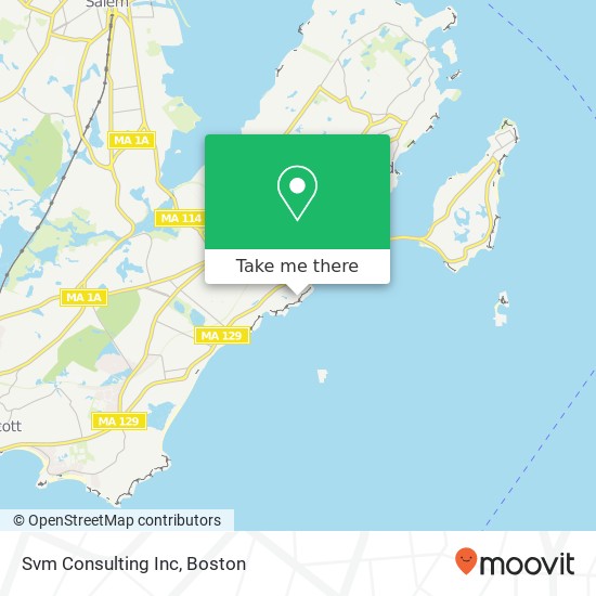 Svm Consulting Inc map