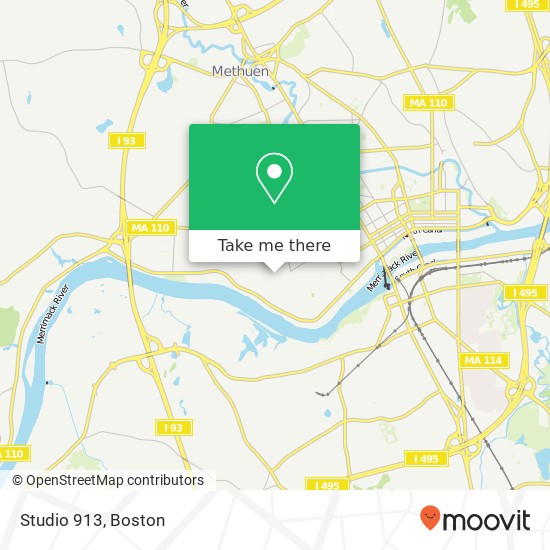 Studio 913 map