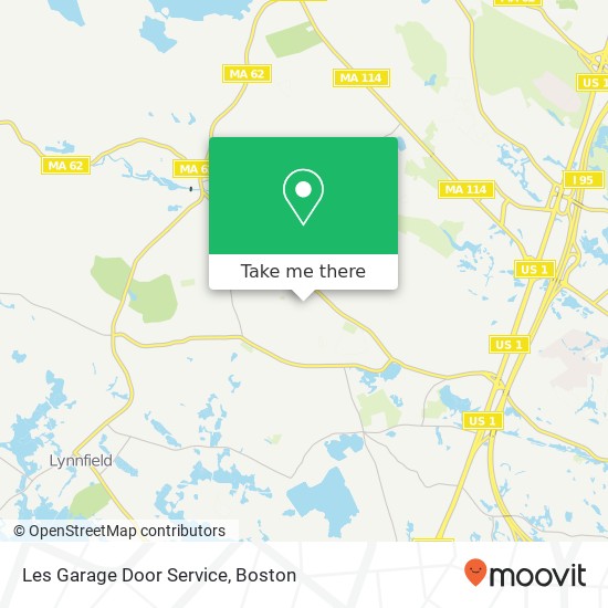 Mapa de Les Garage Door Service