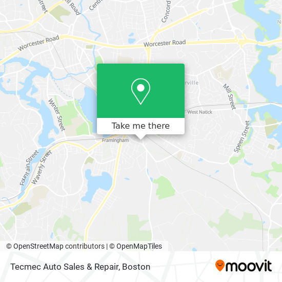 Tecmec Auto Sales & Repair map