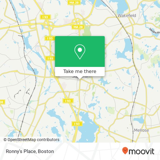 Ronny's Place map