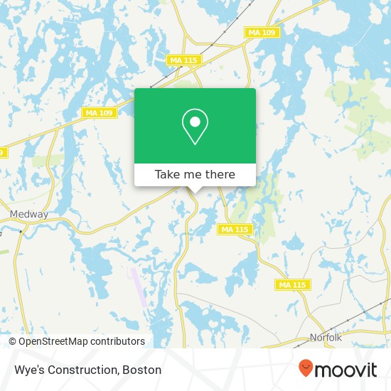 Wye's Construction map