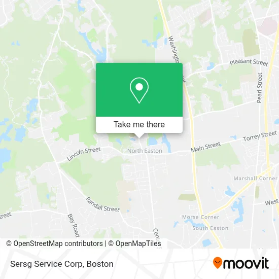 Sersg Service Corp map