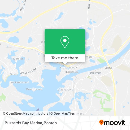 Buzzards Bay Marina map