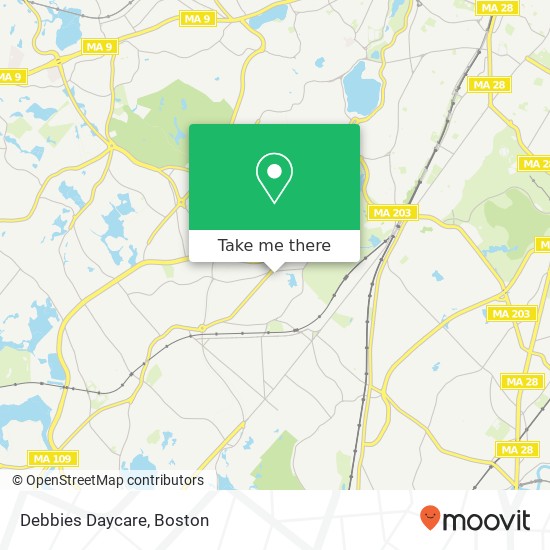 Mapa de Debbies Daycare