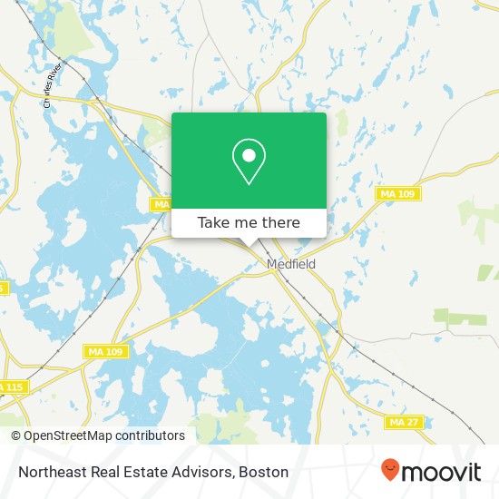 Northeast Real Estate Advisors map