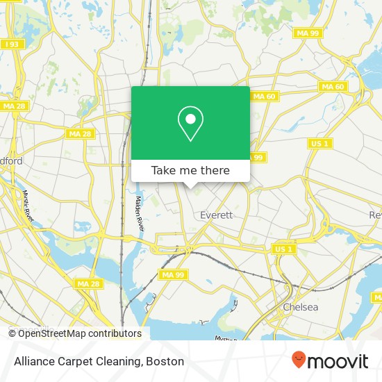 Mapa de Alliance Carpet Cleaning