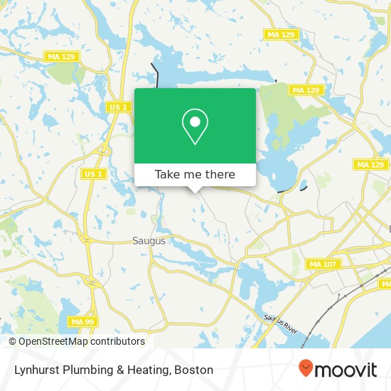 Lynhurst Plumbing & Heating map