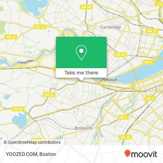 Mapa de YOOZED.COM