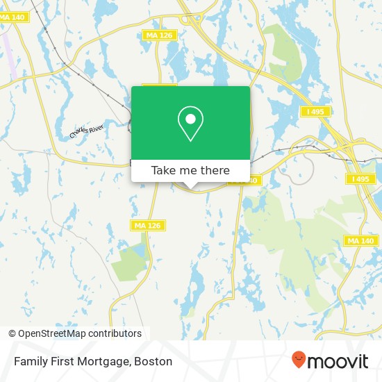 Mapa de Family First Mortgage