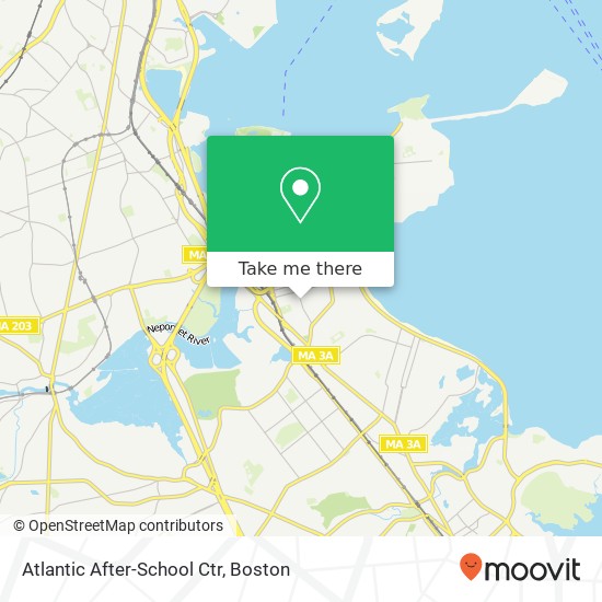 Atlantic After-School Ctr map