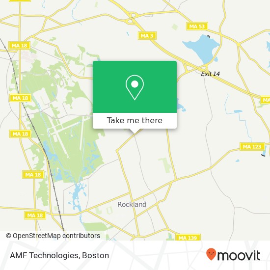 AMF Technologies map