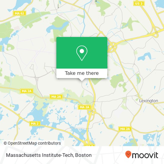 Mapa de Massachusetts Institute-Tech