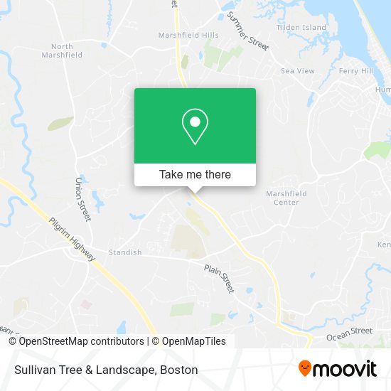 Sullivan Tree & Landscape map