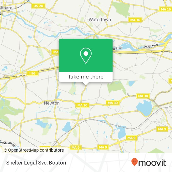 Shelter Legal Svc map