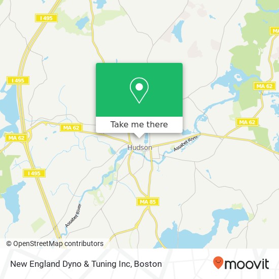 New England Dyno & Tuning Inc map