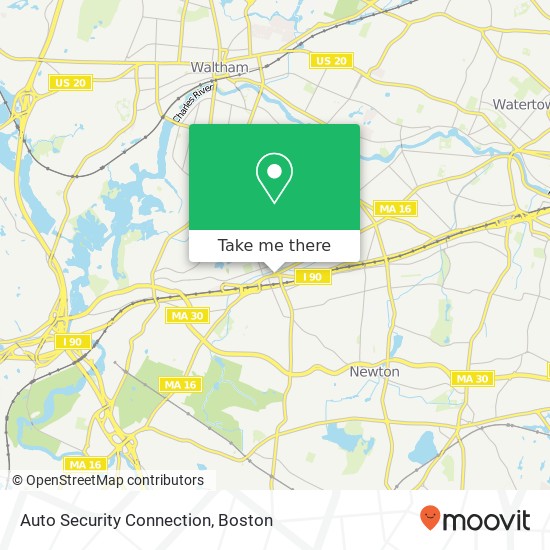 Mapa de Auto Security Connection