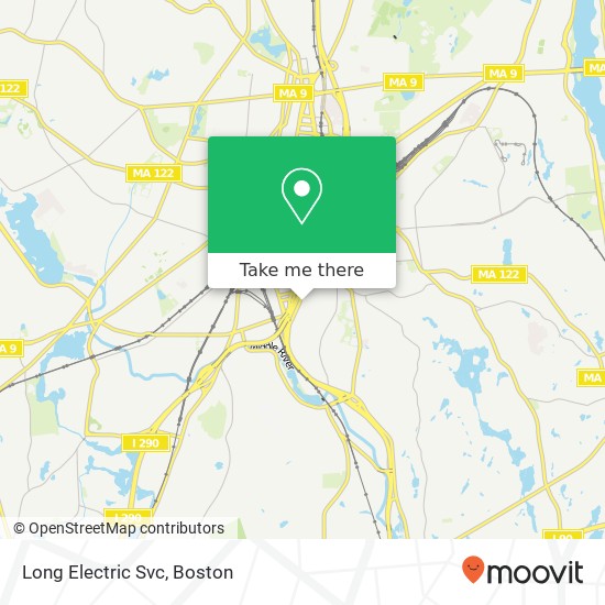 Long Electric Svc map