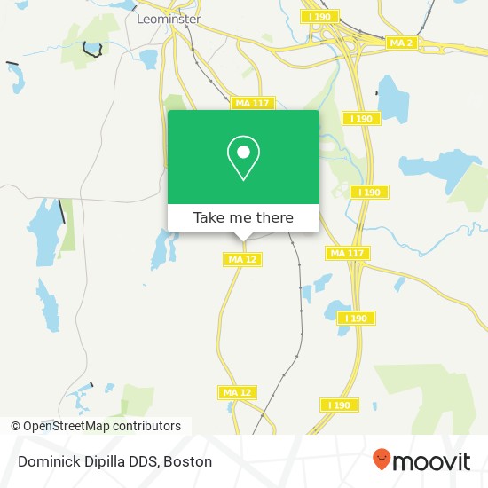 Dominick Dipilla DDS map
