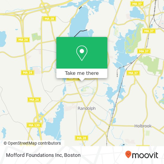 Mapa de Mofford Foundations Inc