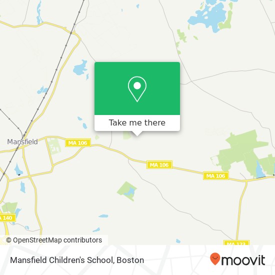 Mapa de Mansfield Children's School