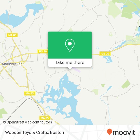 Wooden Toys & Crafts map