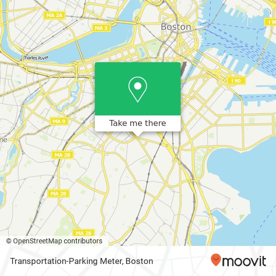 Mapa de Transportation-Parking Meter