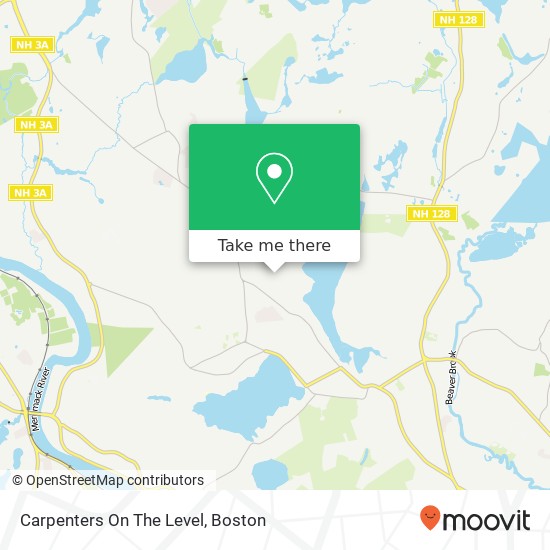 Carpenters On The Level map