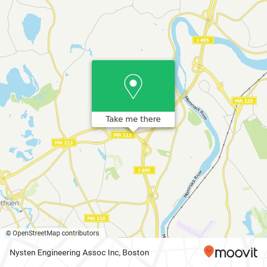 Nysten Engineering Assoc Inc map