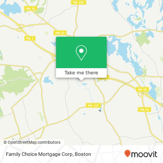 Mapa de Family Choice Mortgage Corp