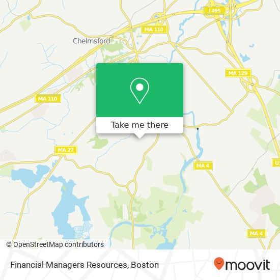 Mapa de Financial Managers Resources