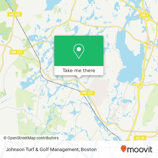 Mapa de Johnson Turf & Golf Management