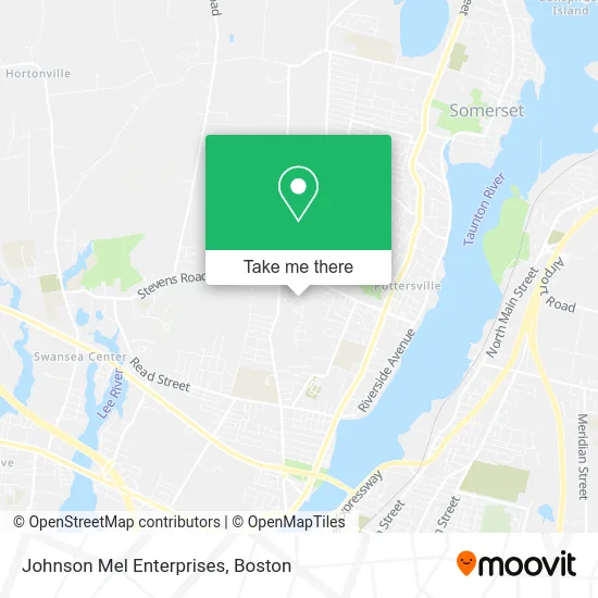 Johnson Mel Enterprises map