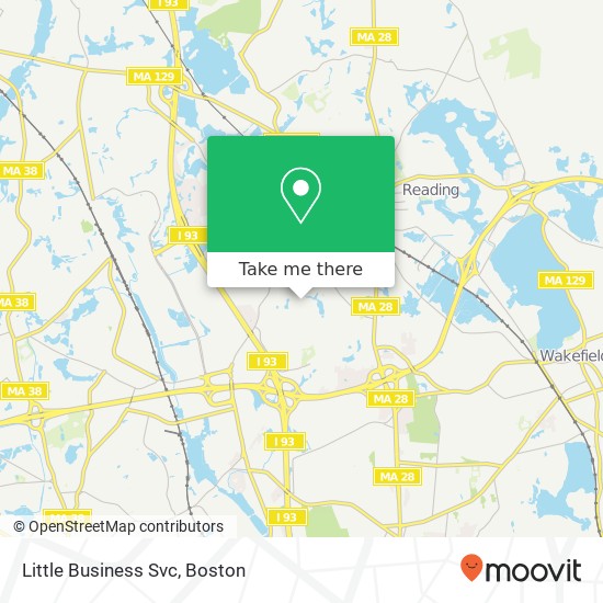 Mapa de Little Business Svc