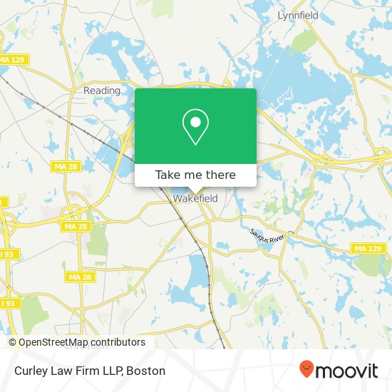 Mapa de Curley Law Firm LLP