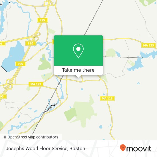 Josephs Wood Floor Service map