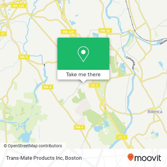 Mapa de Trans-Mate Products Inc