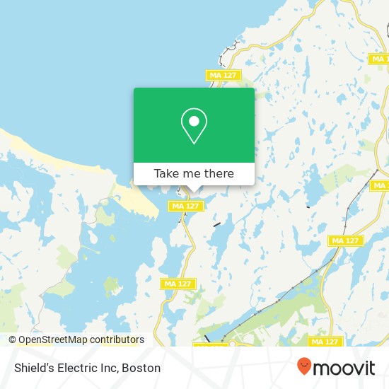 Mapa de Shield's Electric Inc