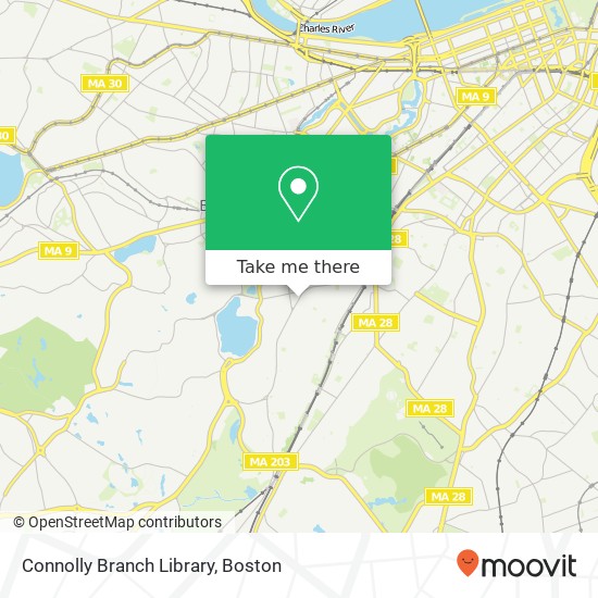 Mapa de Connolly Branch Library