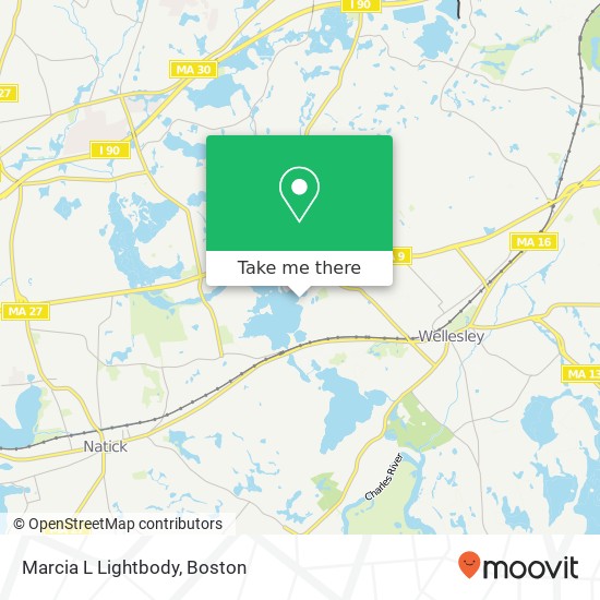 Marcia L Lightbody map