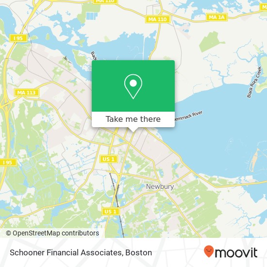 Mapa de Schooner Financial Associates