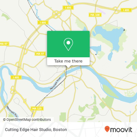 Cutting Edge Hair Studio map