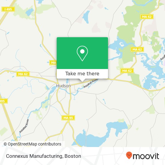 Connexus Manufacturing map