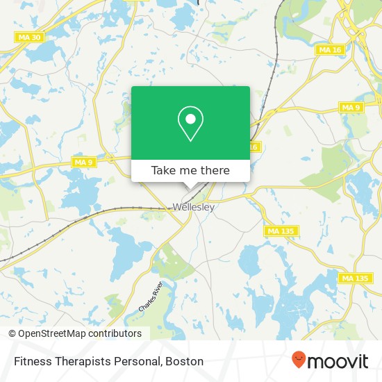 Mapa de Fitness Therapists Personal